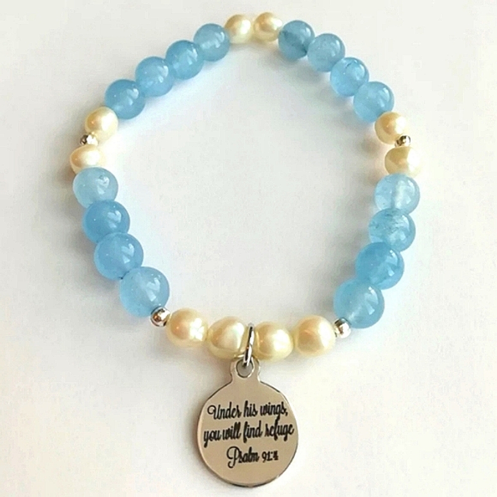 Christian Bible Verse Scripture Bracelet